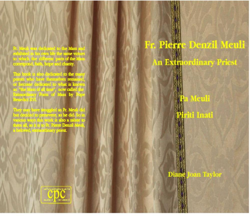 Fr. Pierre Denzil Meuli book cover
